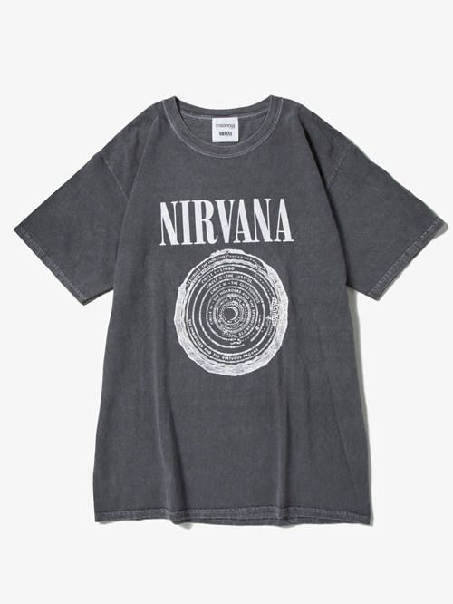 Nirvana vintage black tee - Tシャツ/カットソー(半袖/袖なし)