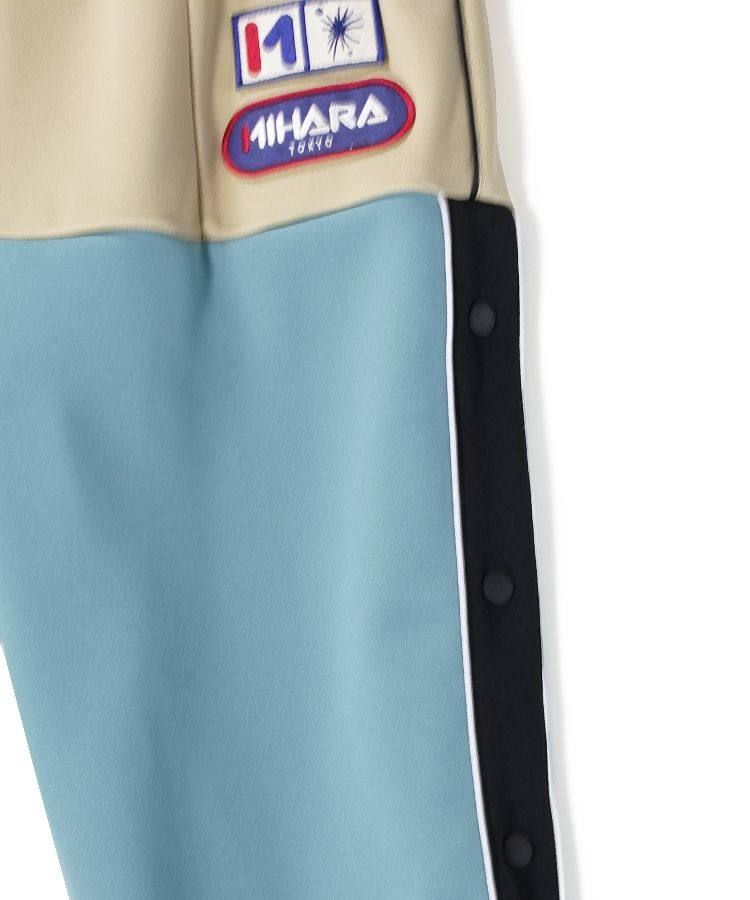 ボーダートラックパンツ - 	border track pants	BLUE