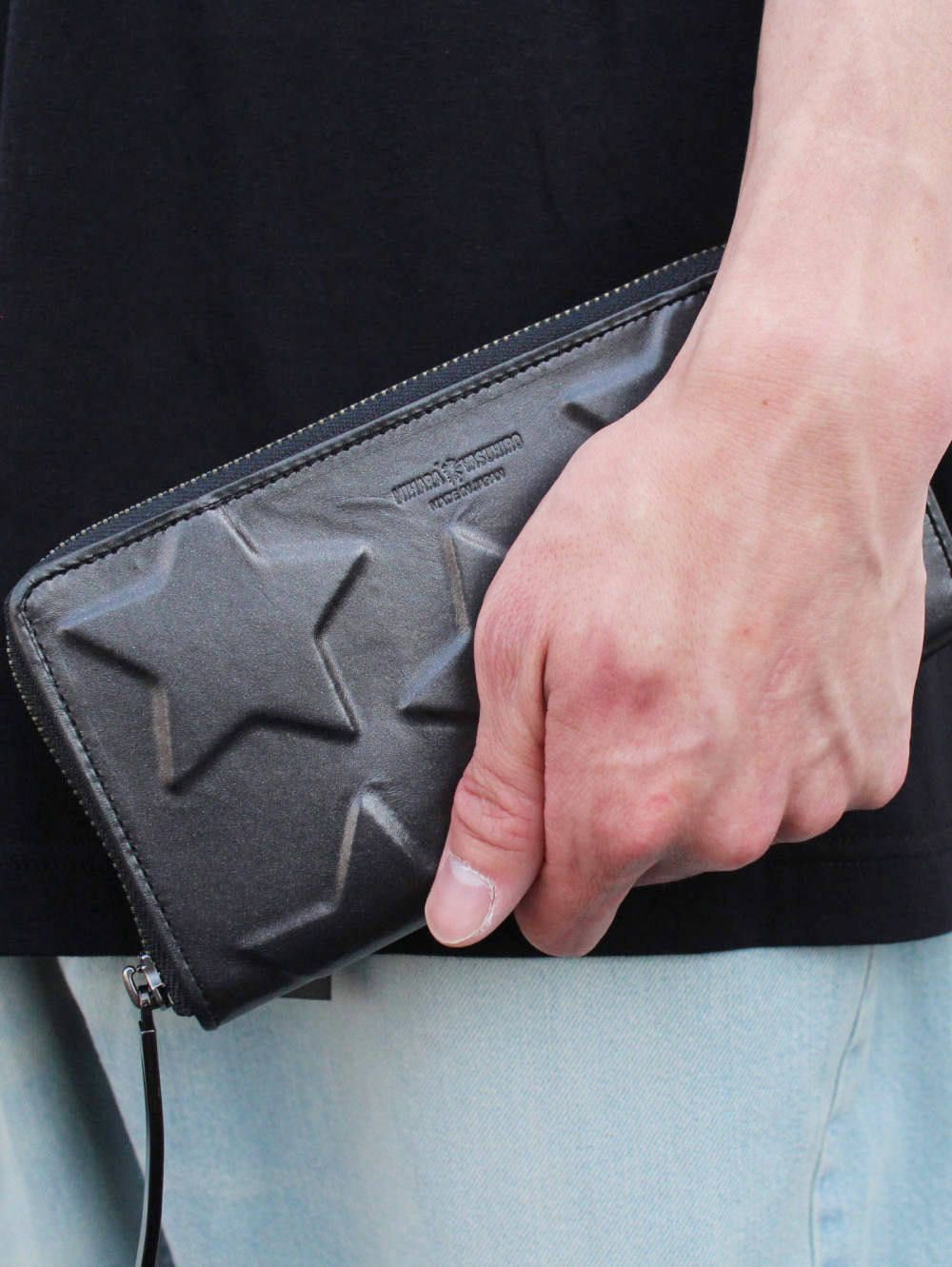 シャイニースターロングウォレット  -  star long wallet - black