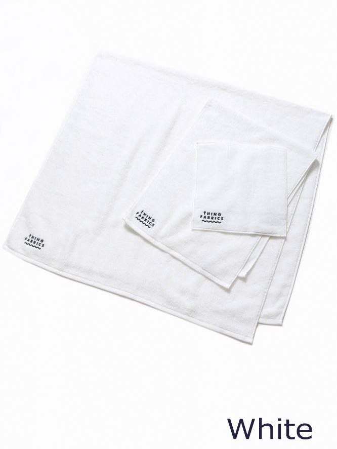 THING FABRICS - タオルセットギフトボックス -white | ADDICT