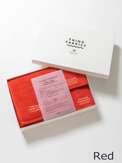 タオルセットギフトボックス - RED
