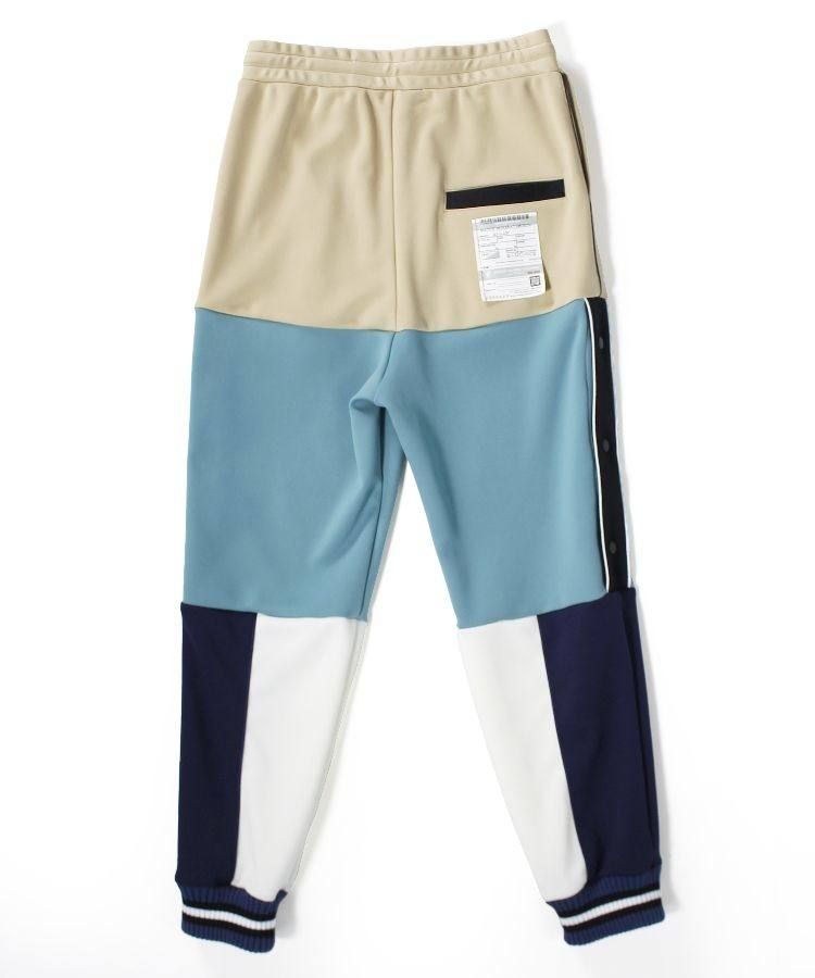 ボーダートラックパンツ - 	border track pants	BLUE
