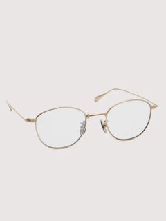 KOUGETSU（キョウゲツ） #3. CHAMPAGNE GOLD × CLEAR to D.GREY (調光モデル) メガネ / サングラス