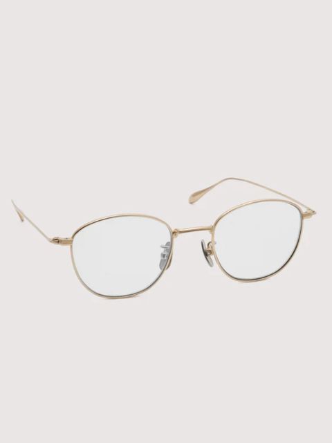 KOUGETSU（キョウゲツ） #3. CHAMPAGNE GOLD × CLEAR to D.GREY (調光モデル) メガネ / サングラス