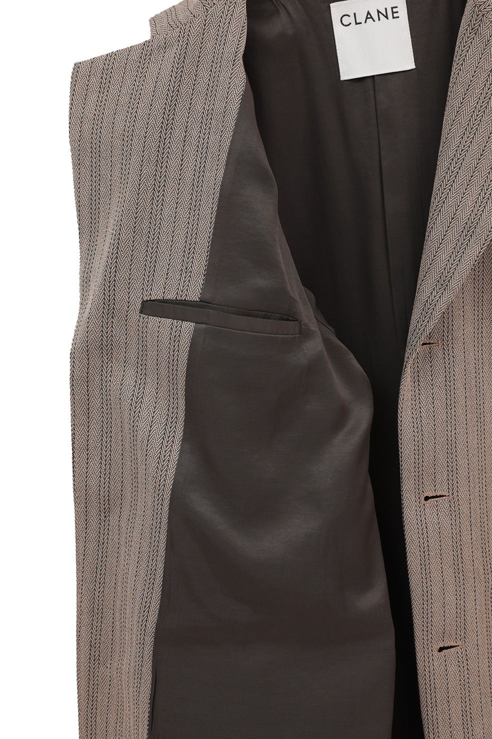 ヘリンボーン柄 テーラードジャケット - HERRINGBONE TAILORED JACKET (MIX)