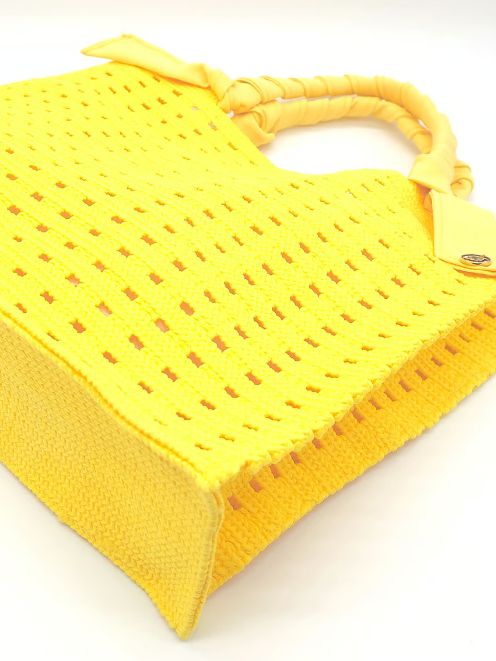 格子 バッグ - 24SBG09 - YELLOW