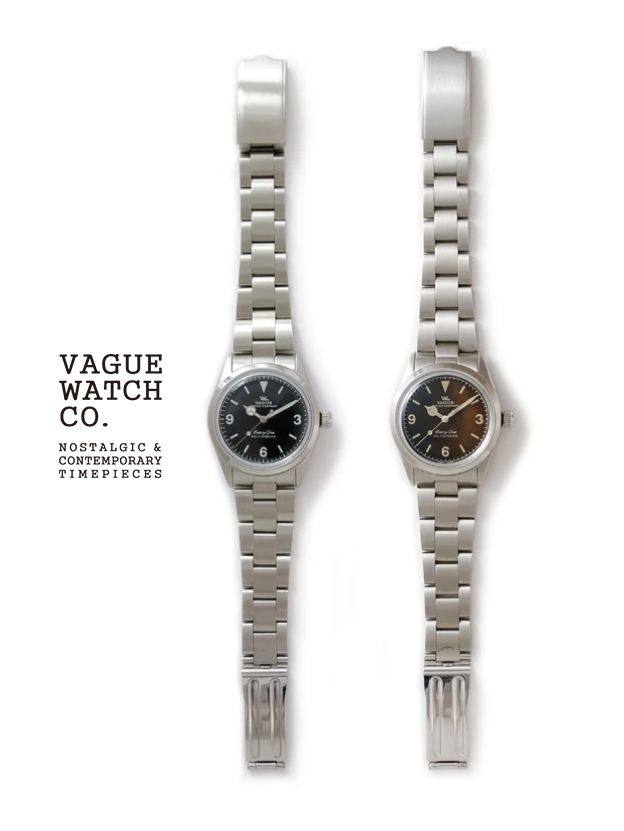 人気のVAGUE WATCH CO.から最新モデルがリリース。早速たくさんの反響を頂いています‼