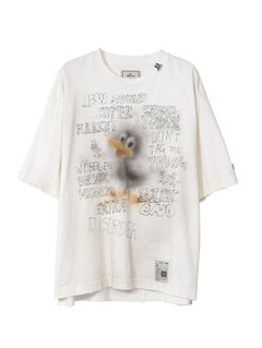 【MIHARA YASUHIRO】 Man さっくん着用 ダックTシャツ MIHARA YASUHIRO】Snow Man さっくん着用 ダックTシャツ