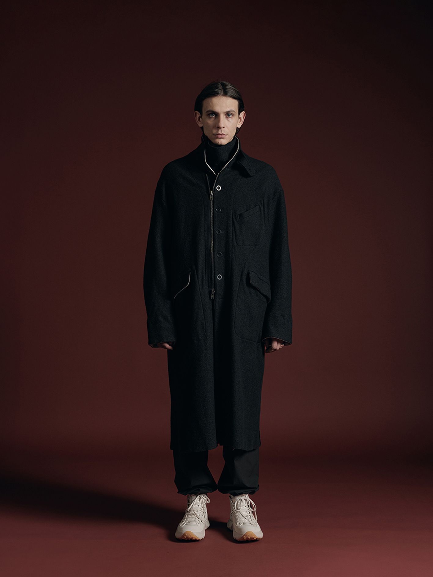 フィリングコート - fulling coat - VI-3632-06 - B - GREY