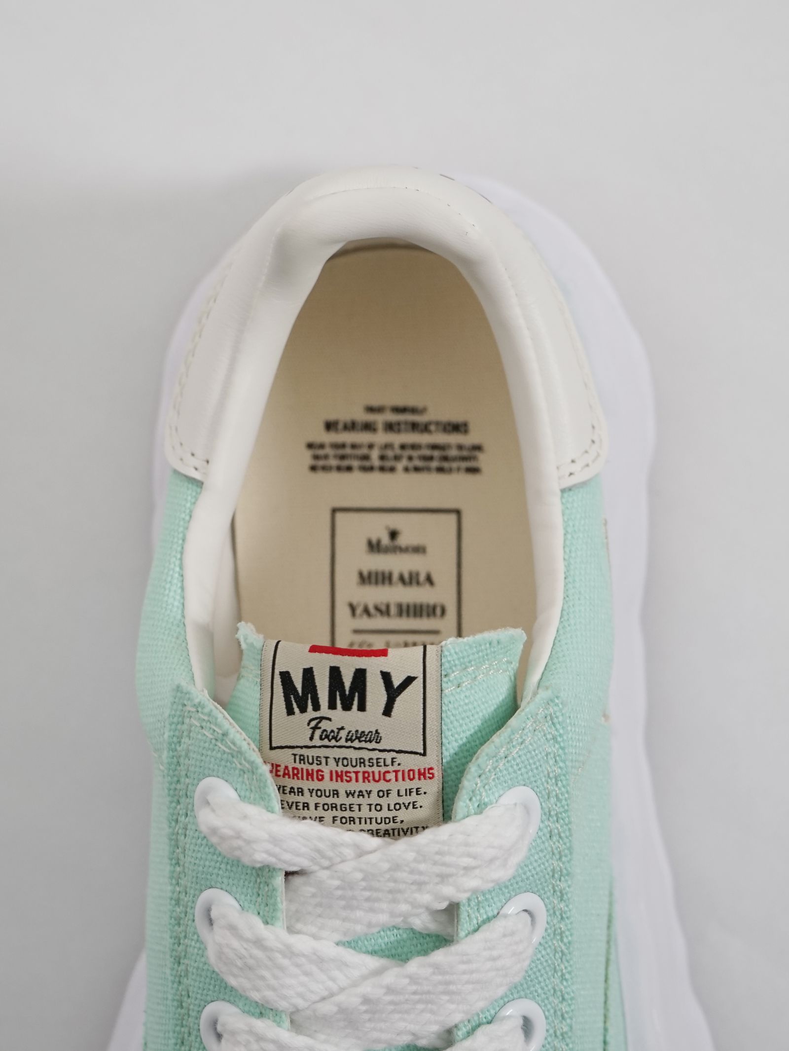 オリジナルソールスニーカー "BLAKEY / ブレイキー"- LT.BLUE - OG Sole Canvas Low-top Sneaker - A08FW735