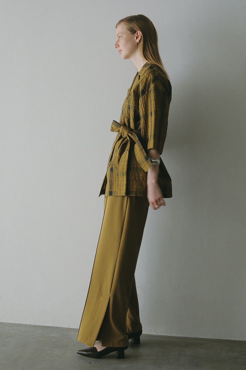 サイドベンツパンツ - SIDE VENTS PANTS CAMEL