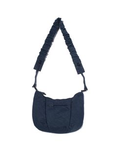 テクスチャード ツイル ポーチバッグ  / TEXTURED TWILL POUCH （Navy)