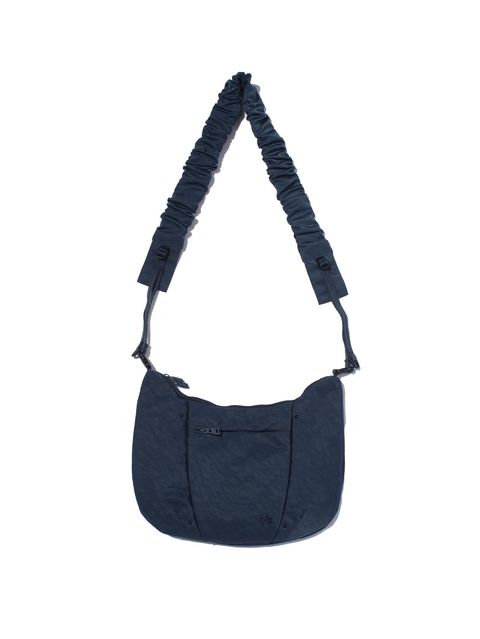 テクスチャード ツイル ポーチバッグ  / TEXTURED TWILL POUCH （Navy)