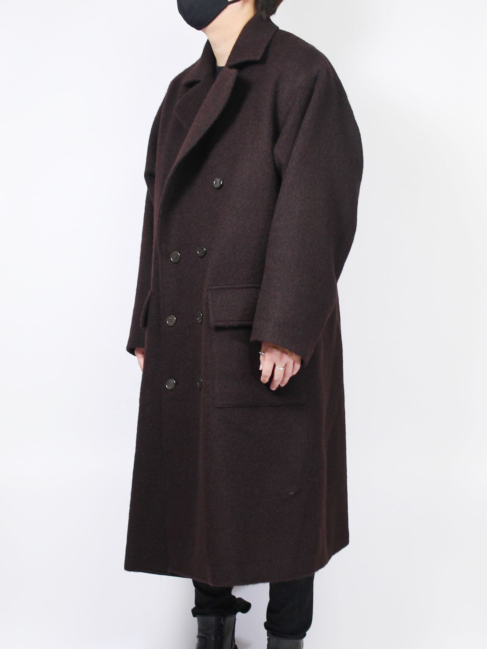 SEVEN BY SEVEN - ダブルチェスターコート - Double Chester coat ...