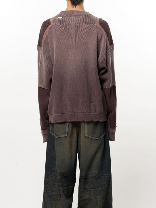 サン フェイデッド ライク ニット セーター - Sun Faded Like Knit Sweater (BLACK)
