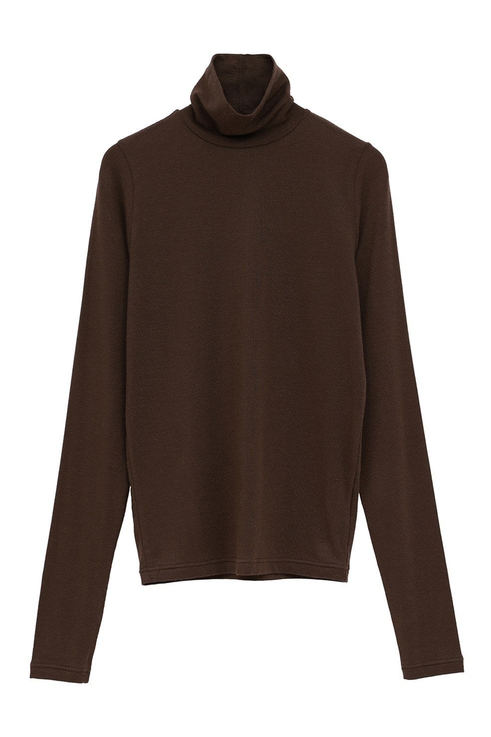 コンフォータブル タートル トップス - COMFORTABLE TURTLE TOPS (BROWN)