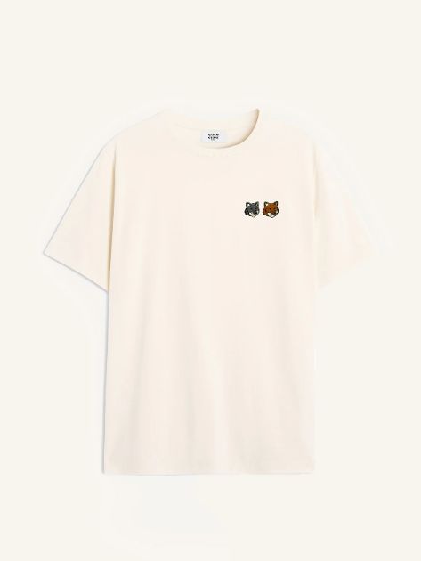 ダブル フォックスヘッド コンフォート Tシャツ ( latte)