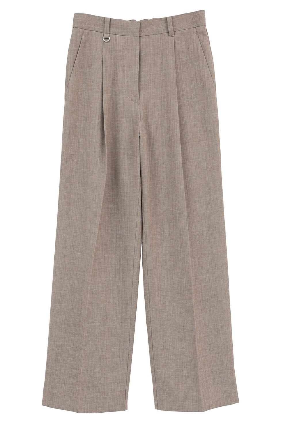 ツーウェイタックストレートパンツ - 2WAY TUCK STRAIGHT PANTS (MIX)
