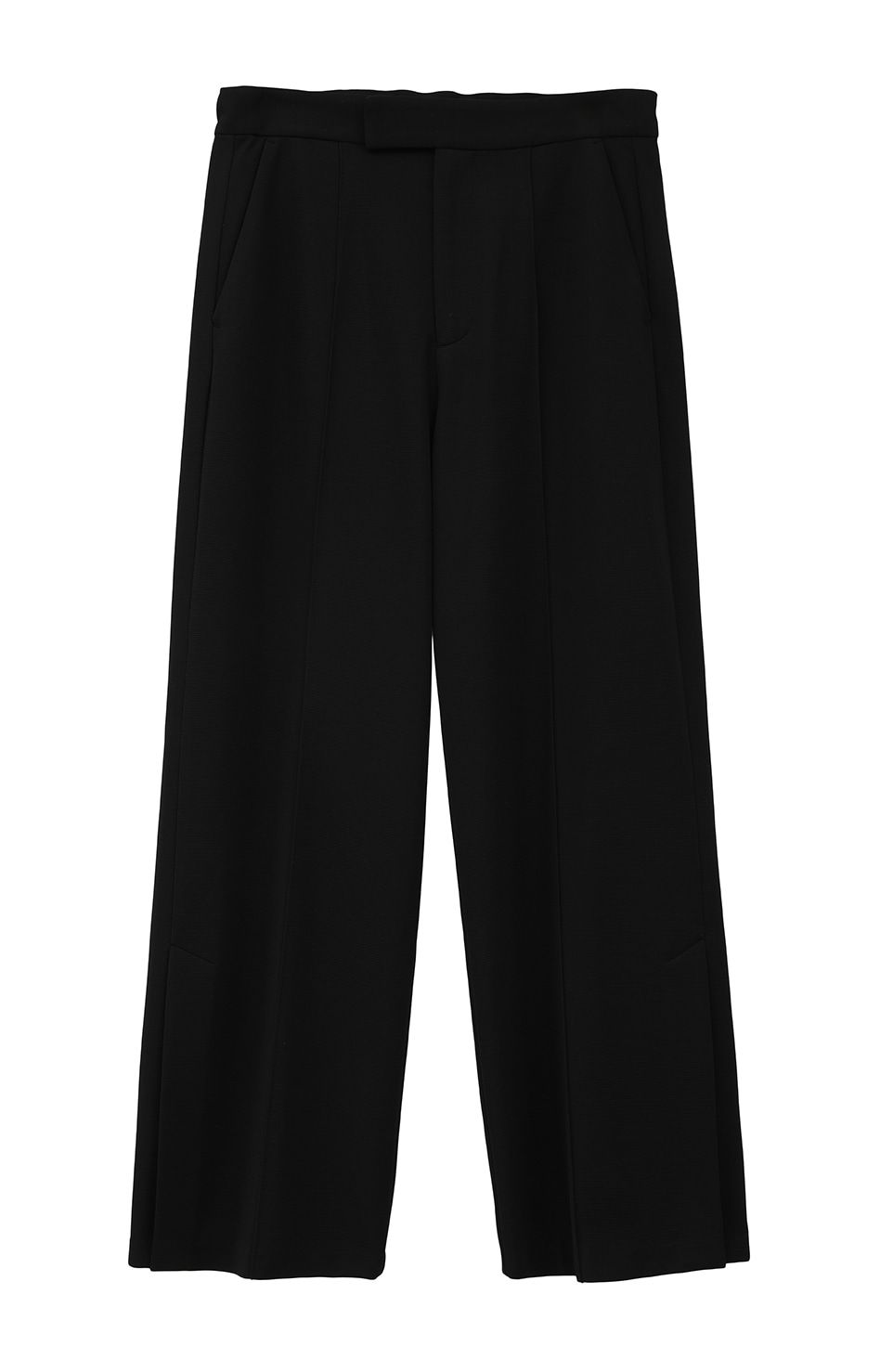 サイドベンツパンツ - SIDE VENTS PANTS BLACK