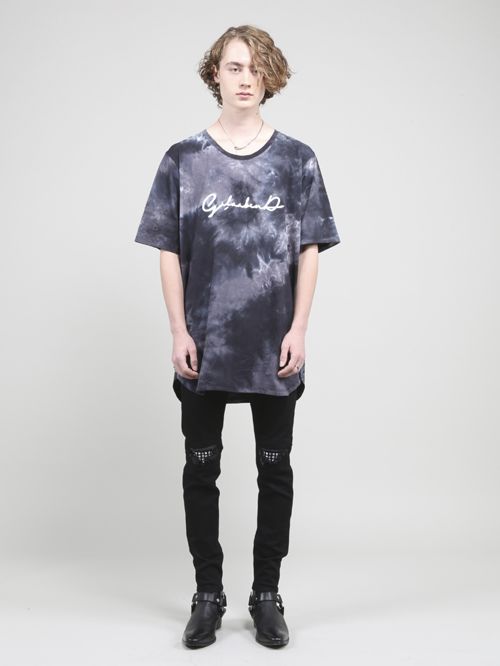 タイダイ天竺Tシャツ - Tie Dye T Shirt - BLACK MIX