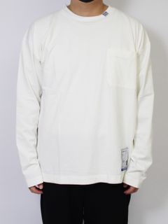 in・stru(men-tal). ヘビーウェイトロングスリ―ブカットソー - Heavy Weight L/S T-shirt - WHITE