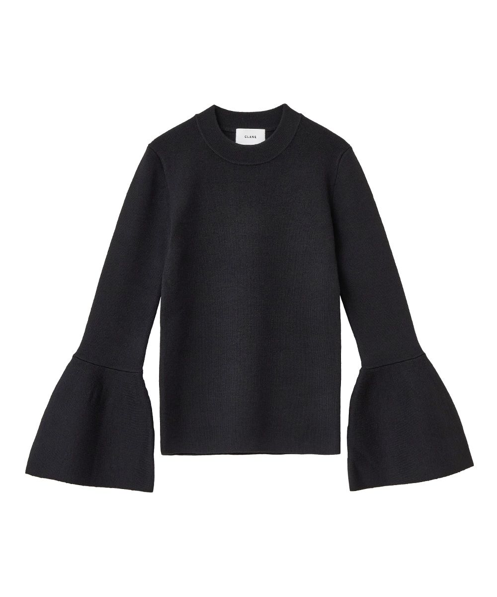 CLANE - ベルスリーブトップス - BELL SLEEVE KNIT TOPS 