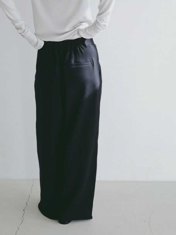 エアリースウェットパンツ - BLACK