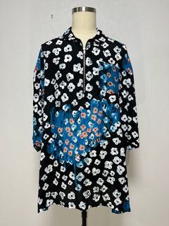 ハーフジップシャツ - HALF ZIP SHIRT - TEXTILE DESIGN BY MAYA SHIBASAKI