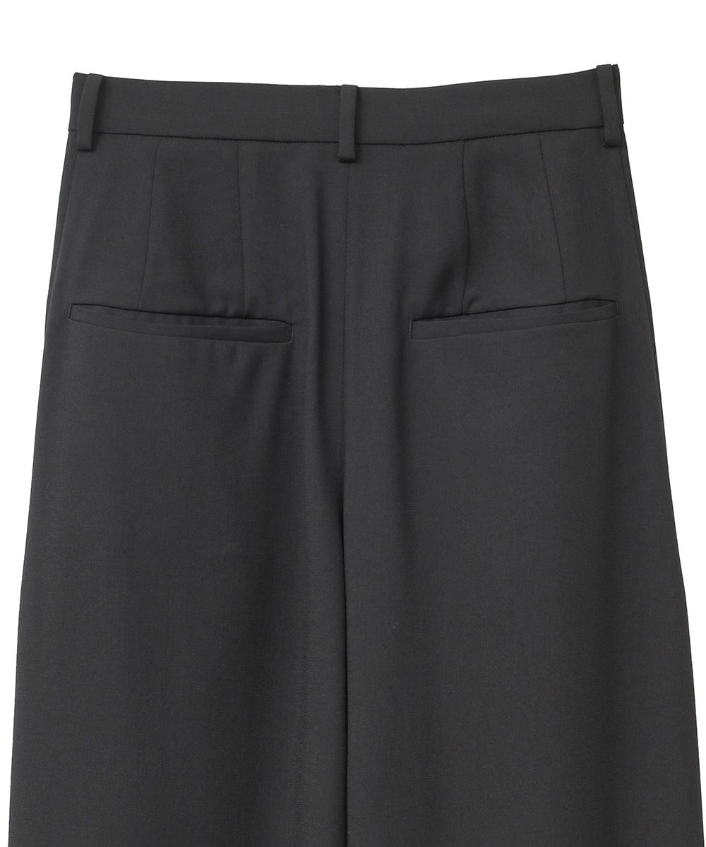 21AW ベーシックタックパンツ -  BASIC TUCK PANTS - BLACK