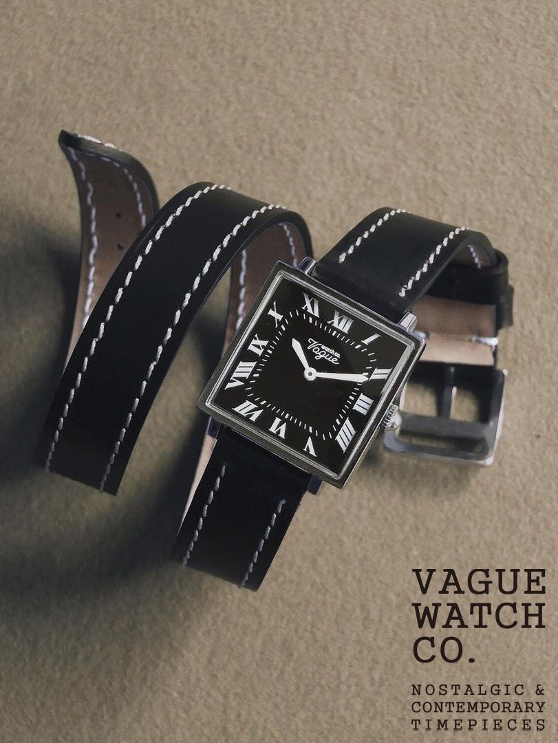 VAGUE WATCH CO. NEW MODEL　”Carré Double Loop Belt”