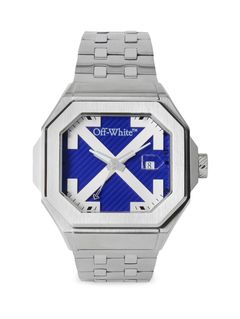 【HEAVY DUTY】 クオーツ式 腕時計 / ステンレスベルト ウオッチ (SILVER)