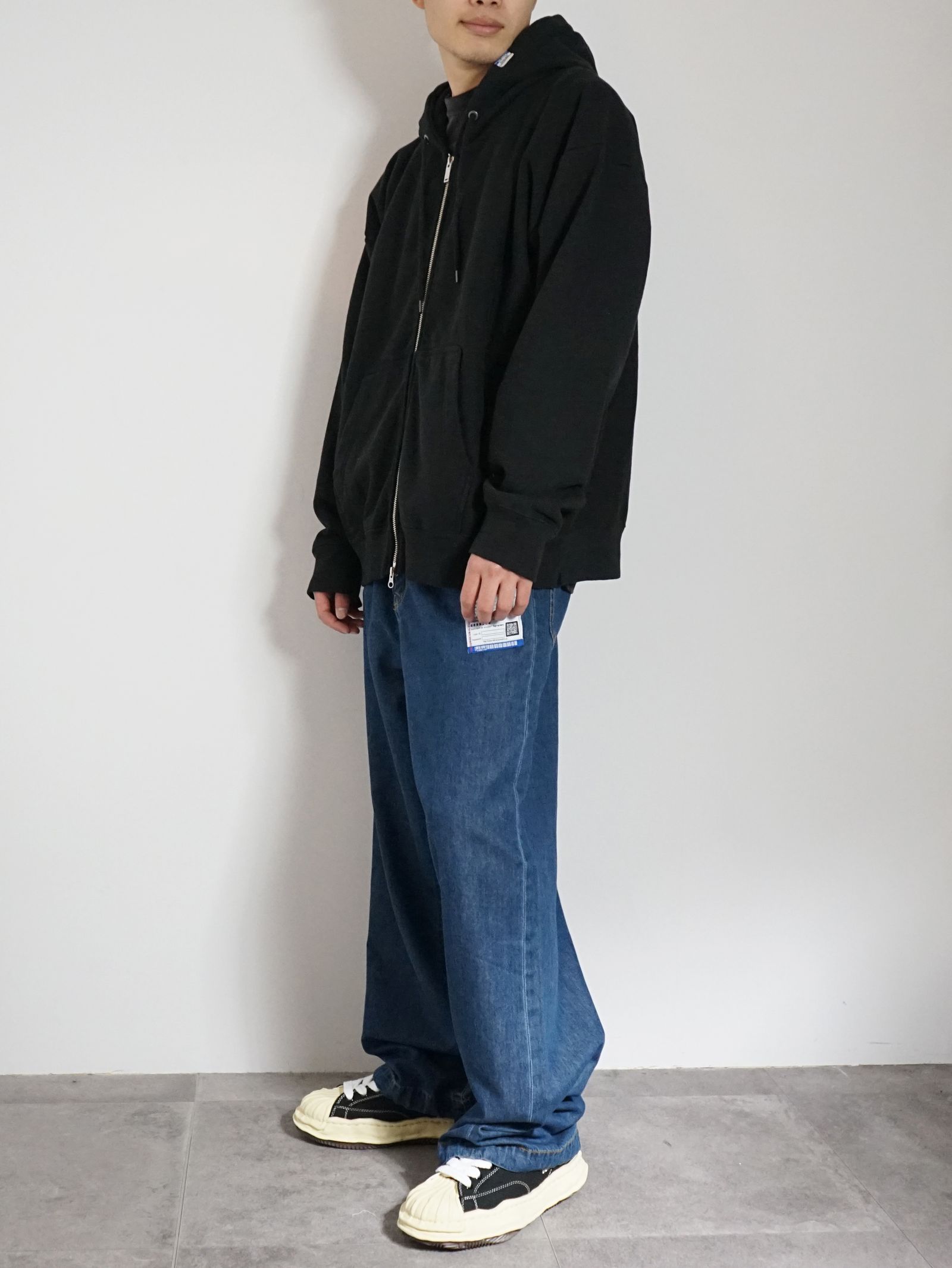 Maison MIHARA YASUHIRO - ジップパーカー - Zip Parka - BLACK