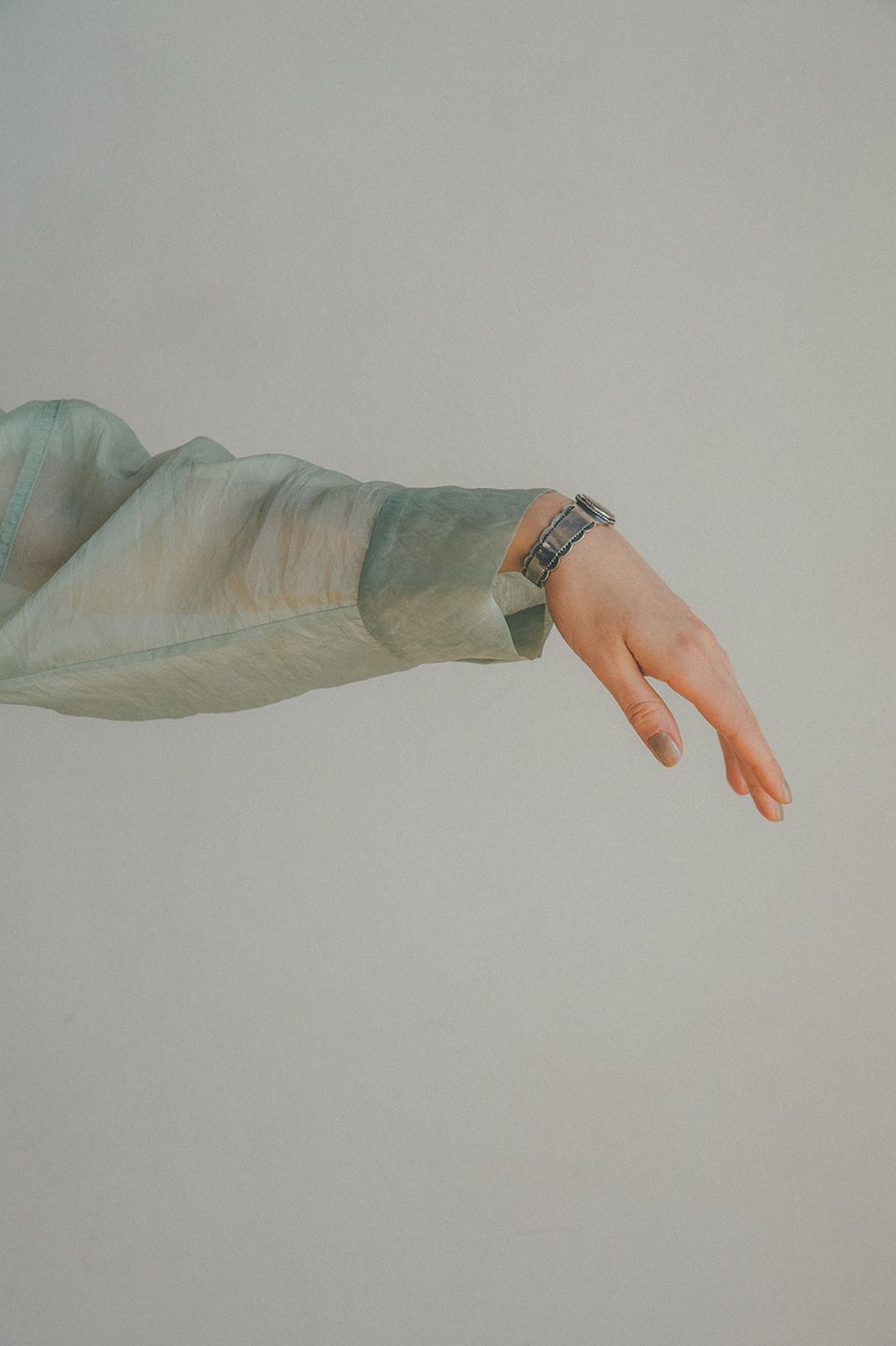 シースルーシャツ - SWITCH SHEER SHIRT - MINT