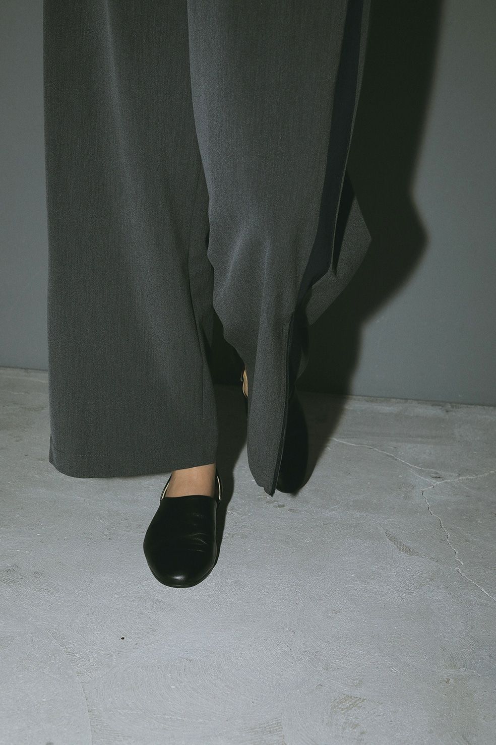 サイドラインパンツ - SIDE LINE PANTS - GREY
