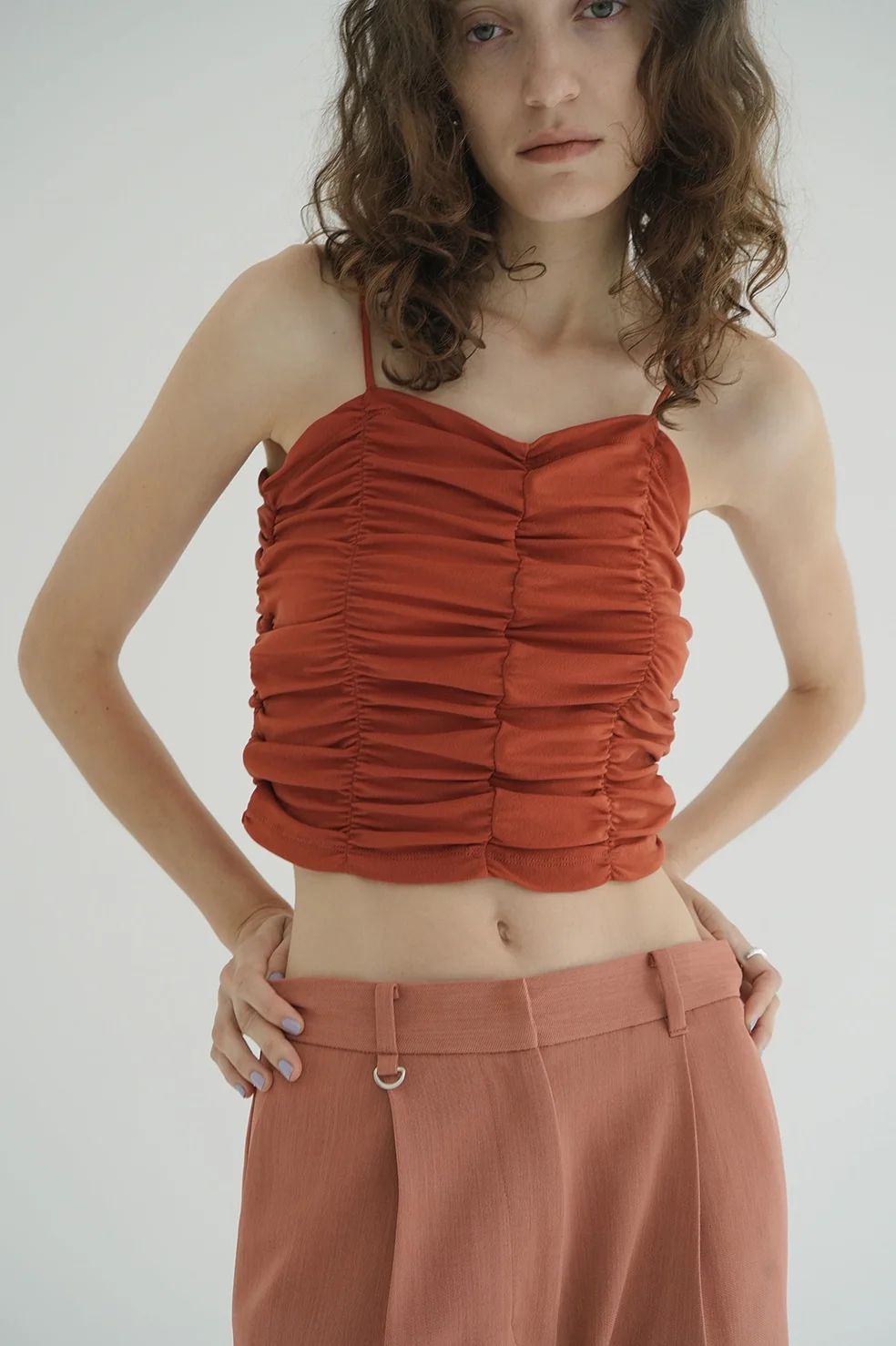 トップス CLANE SHOULDER CUT TOPS 615Vz44ctiL._AC_SL1500_.jpg