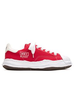 オリジナルソールスニーカー "BLAKEY / ブレイキー" RED -  OG Sole Canvas Low-top Sneaker -  A08FW735