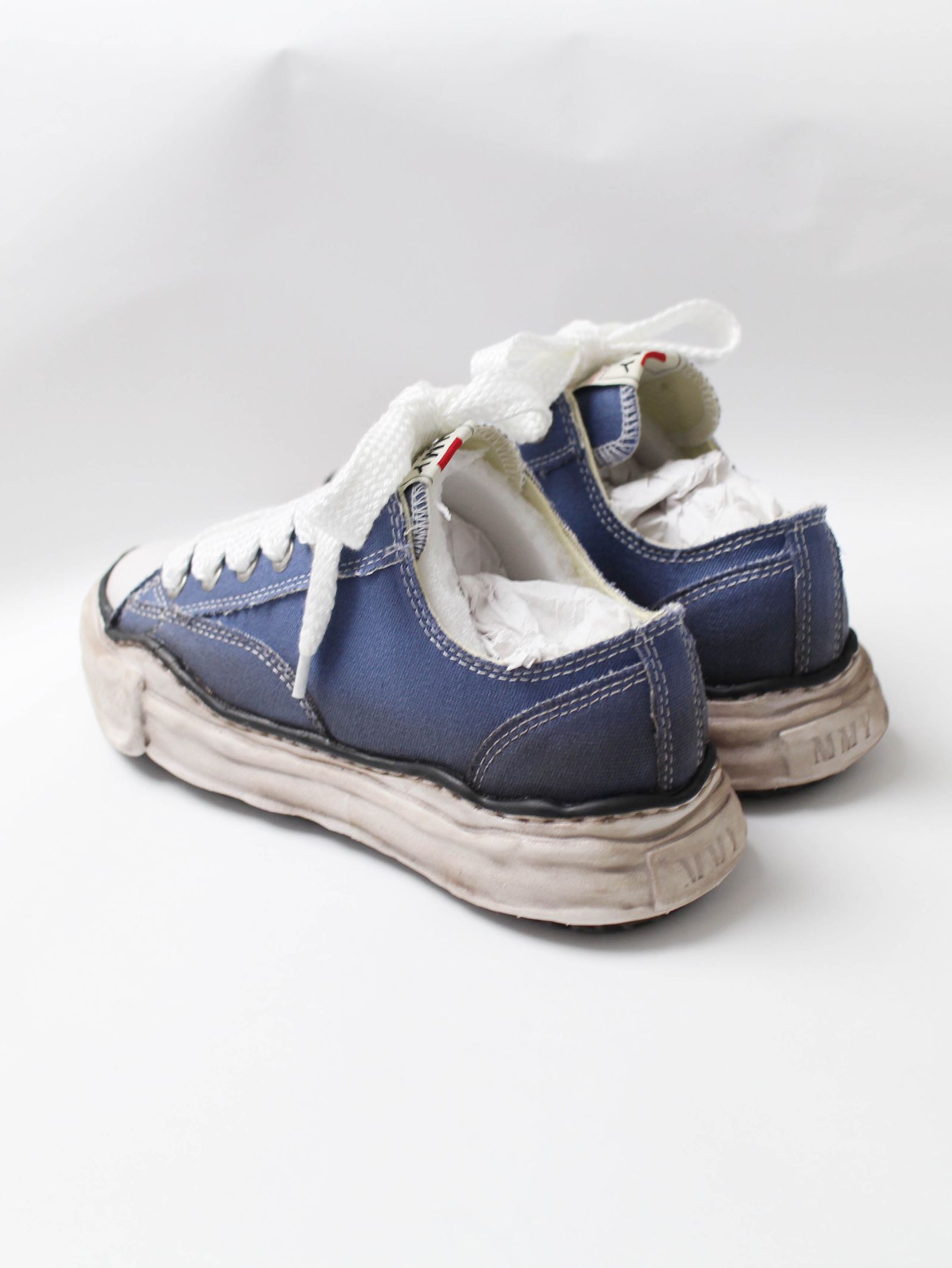 "PTRSN" OG Sole OD CANVAS Low-top Sneaker - NAVY