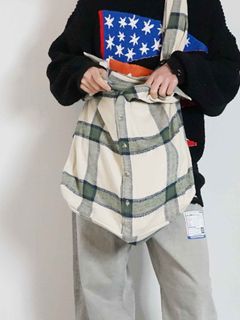 【25SS】 リワーク シャツ バッグ - REWORK SHIRT BAG - F