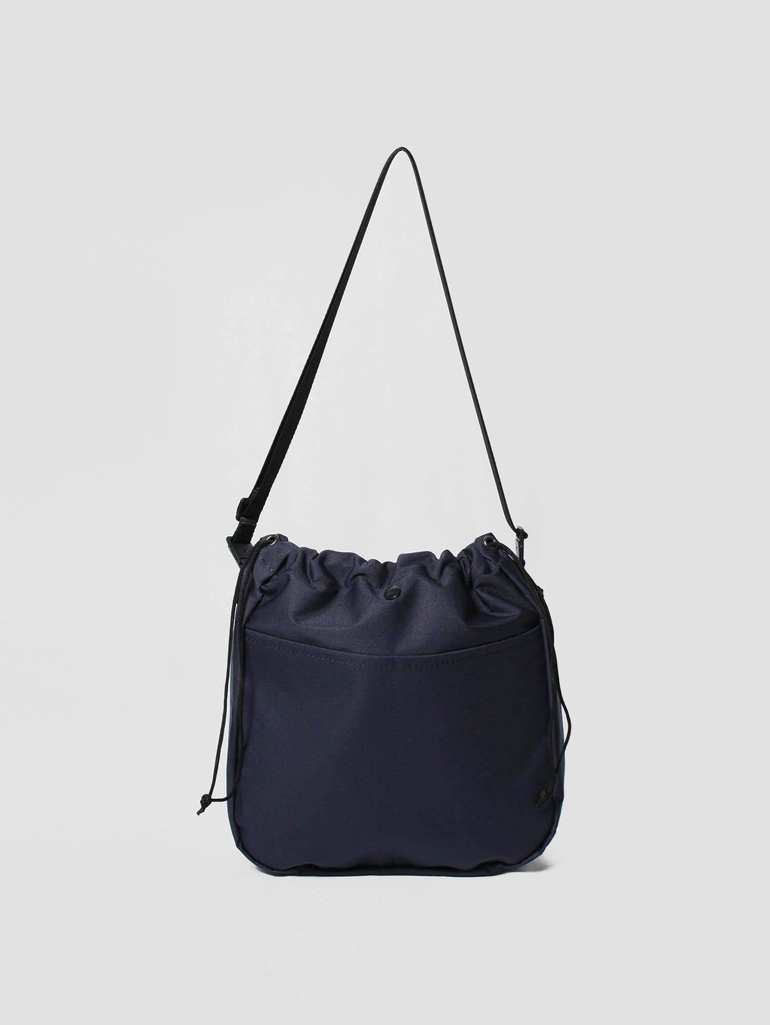巾着ショルダー M - NAVY