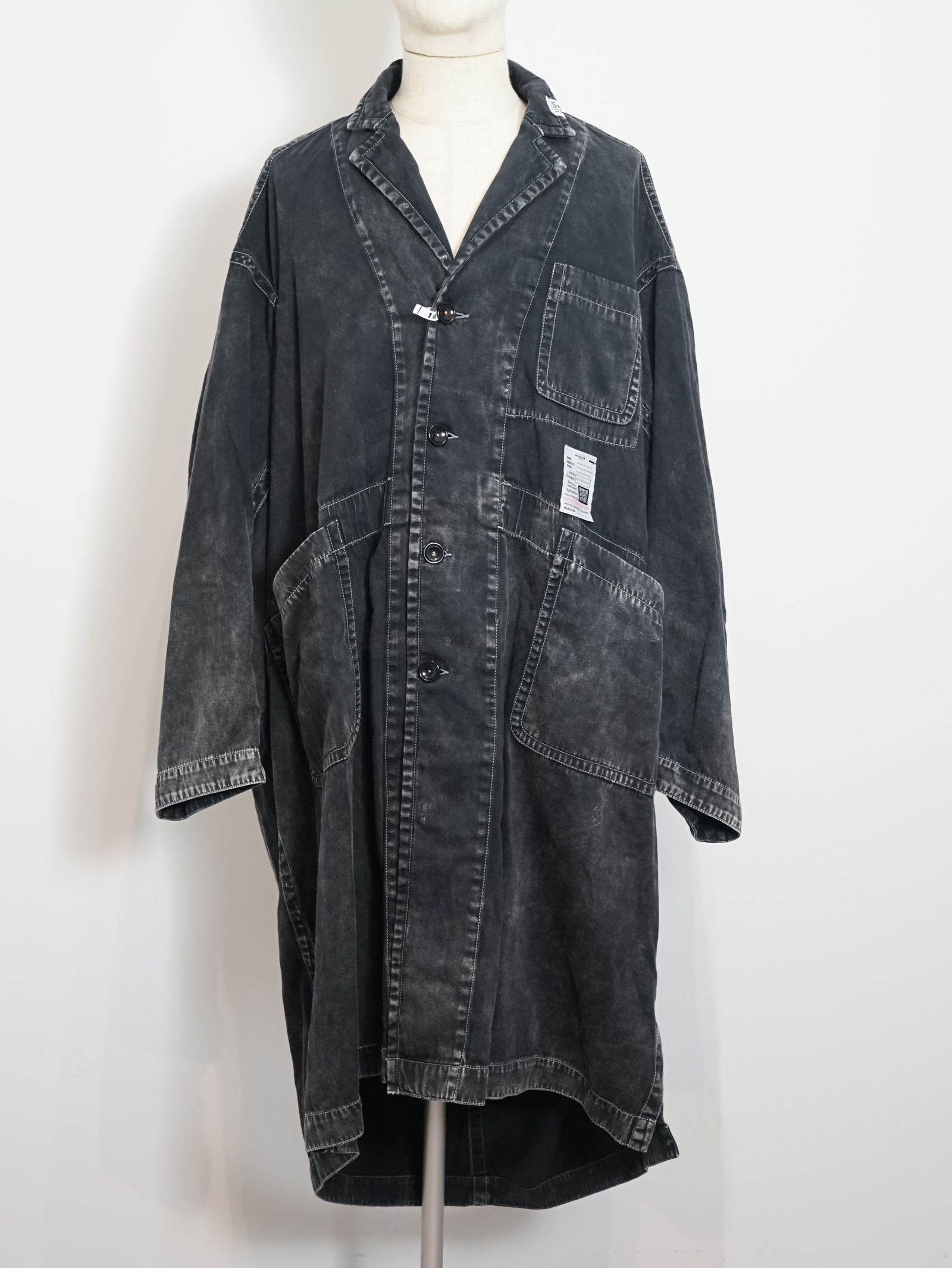 Maison MIHARA YASUHIRO - ショップコート - LOOSE SATIN SHOP CT | ADDICT WEB SHOP