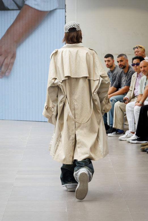 スウェットパンツ コンバインドデニムパンツ - Sweat Pants Combined Denim Pants (INDIGO)