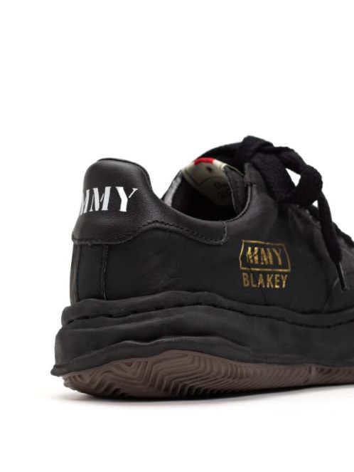 "BLAKEY" OG STC Sole PL Leather Low-top Sneakerr- A08FW711 - BLACK