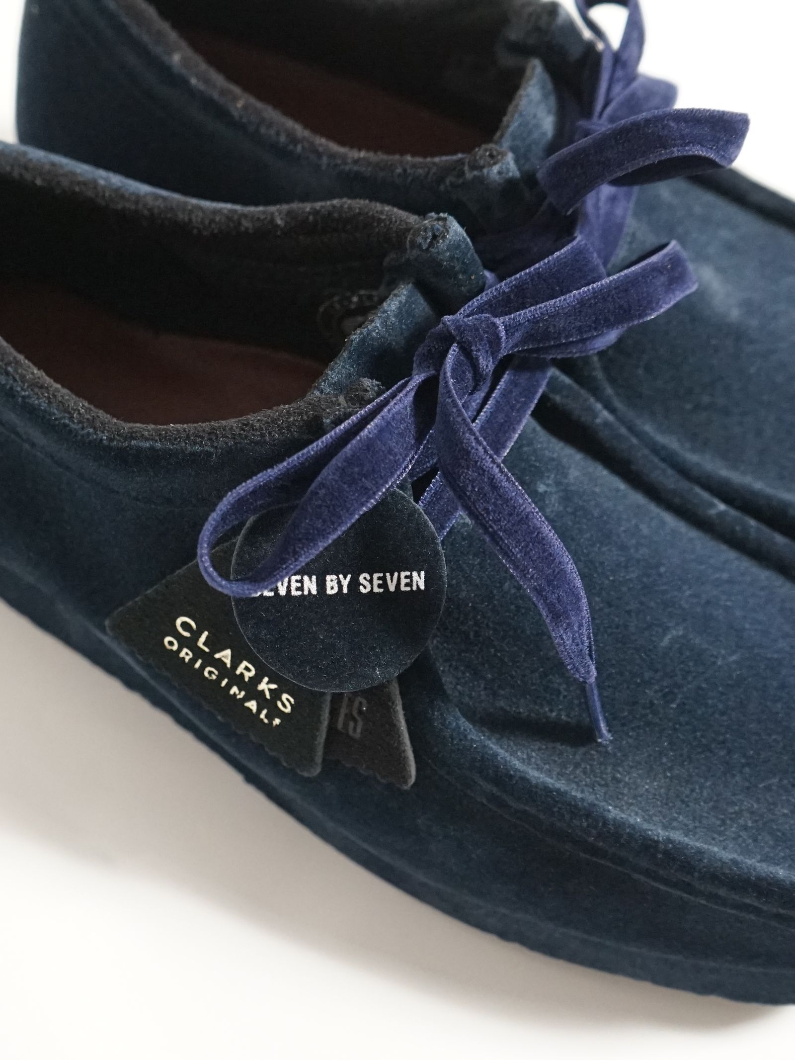 SEVEN BY SEVEN - クラークス ワラビーシューズ - Clarks Originals Shoes NAVY | ADDICT WEB  SHOP