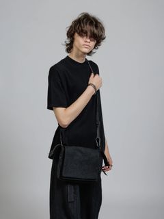 スモールショルダーバッグ  - SMALL SHOULDER BAG BLACK