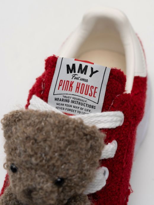 PINK HOUSE (ピンクハウス）コラボスニーカー “BLAKEY”（RED）