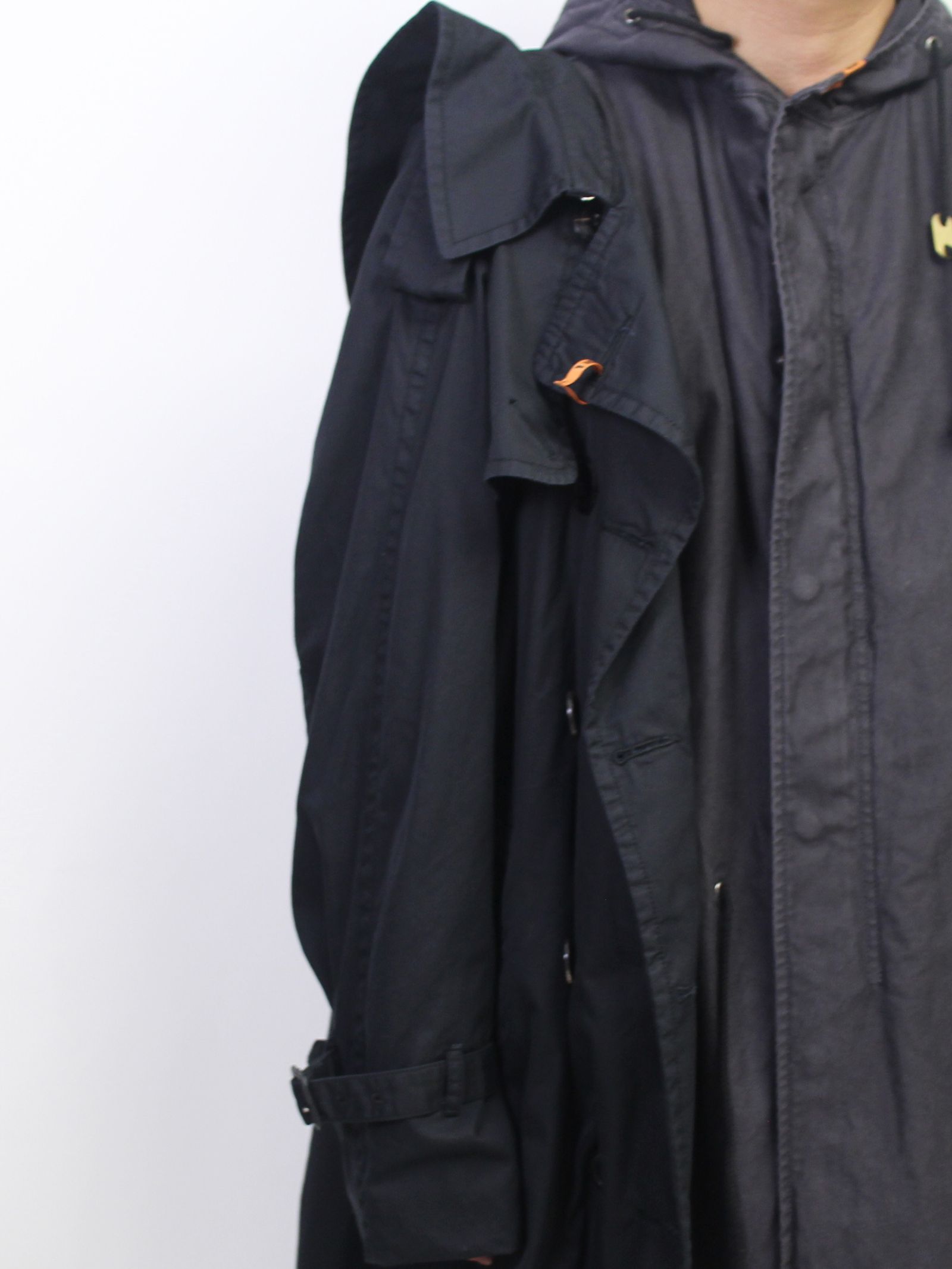 Maison MIHARA YASUHIRO - Single Draped M51Coat - シングルドレープ