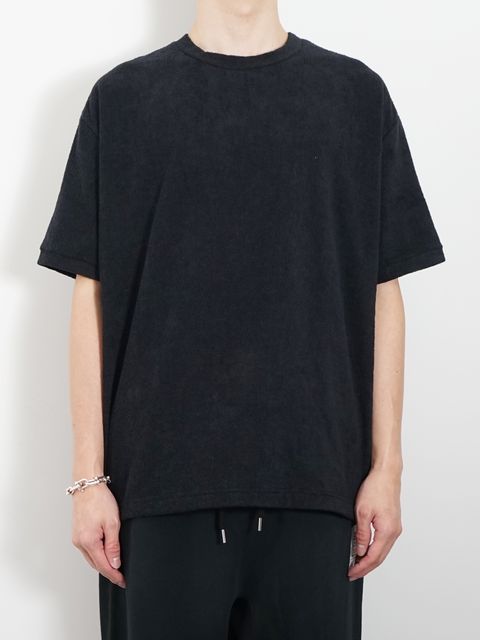 TF Tシャツ ショートパイル - BLACK