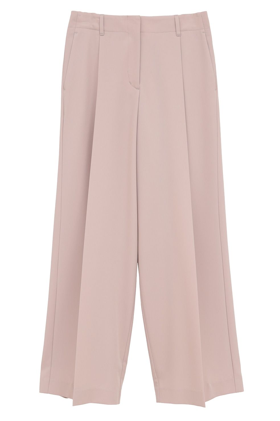 ローウエストタックルーズスラックス -  LOW WAIST TUCKED LOOSE SLACKS(PURPLE)