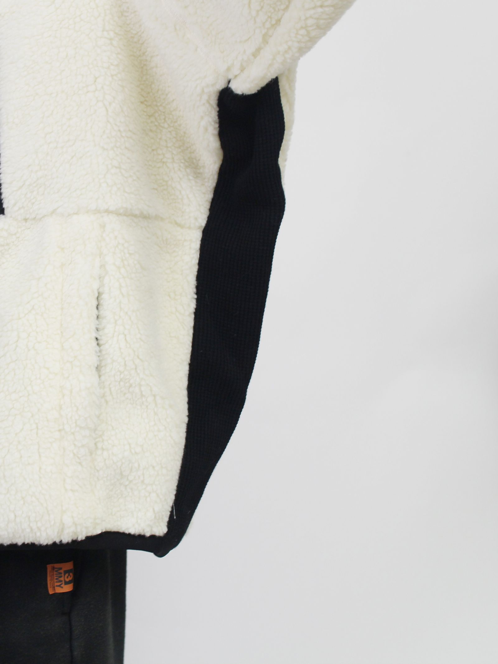 Wide Back Boa Blouson White - ボアブルゾン
