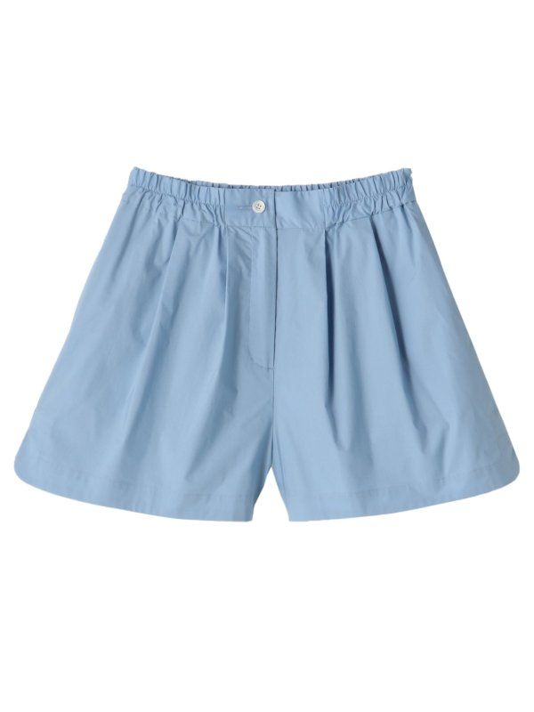 コットンボクシーショートパンツ - BLUE